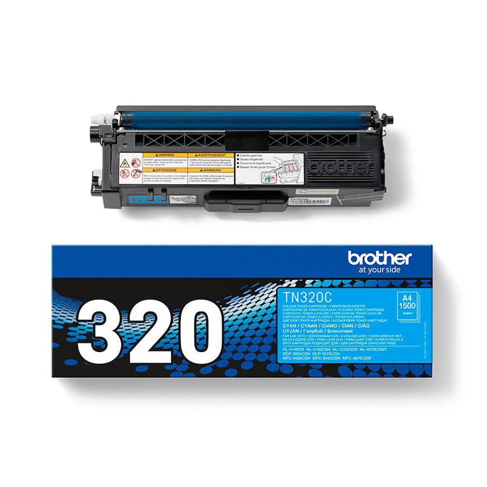 Brother TN-320C Cyan Toner Cartridge