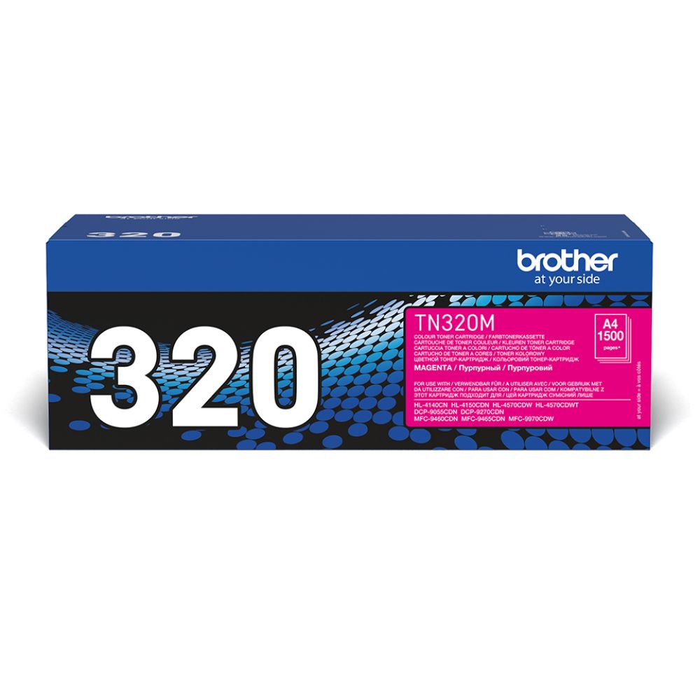 Brother TN-320M Magenta Toner Cartridge