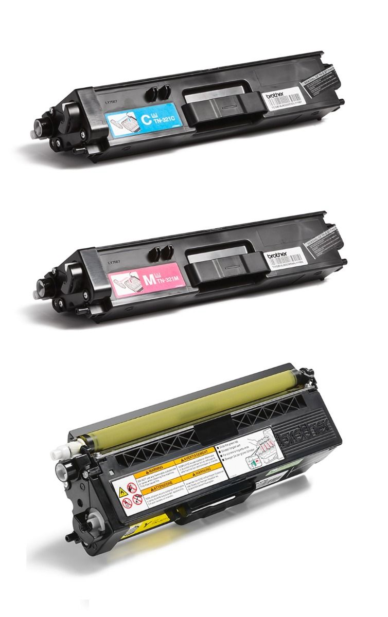 Brother TN-321 3 Colour Toner Cartridge Multipack