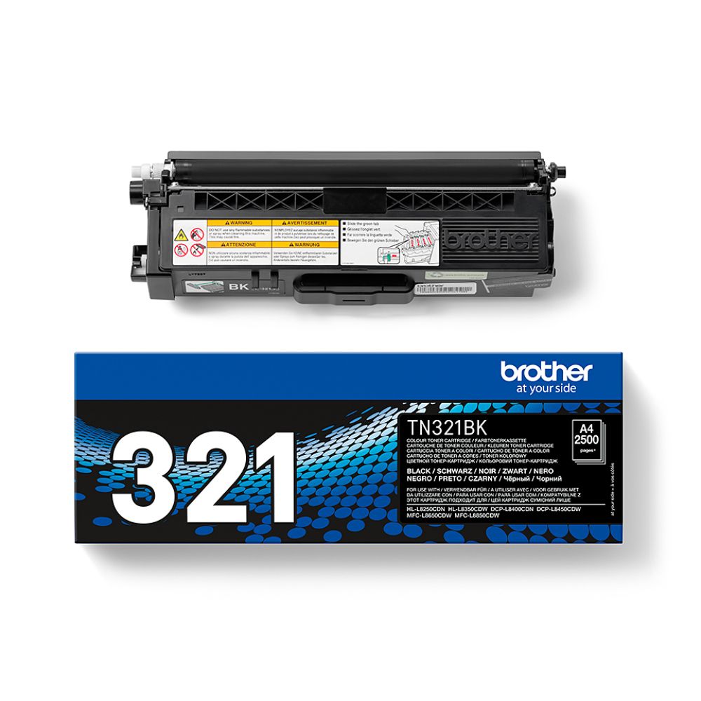 Brother TN-321BK Black Toner Cartridge