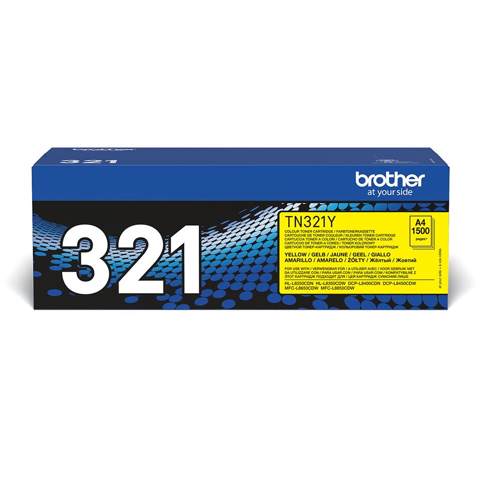 Brother TN-321Y Yellow Toner Cartridge