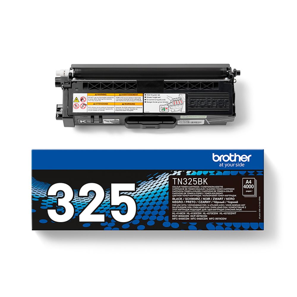 Brother TN-325BK High Capacity Black Toner Cartridge