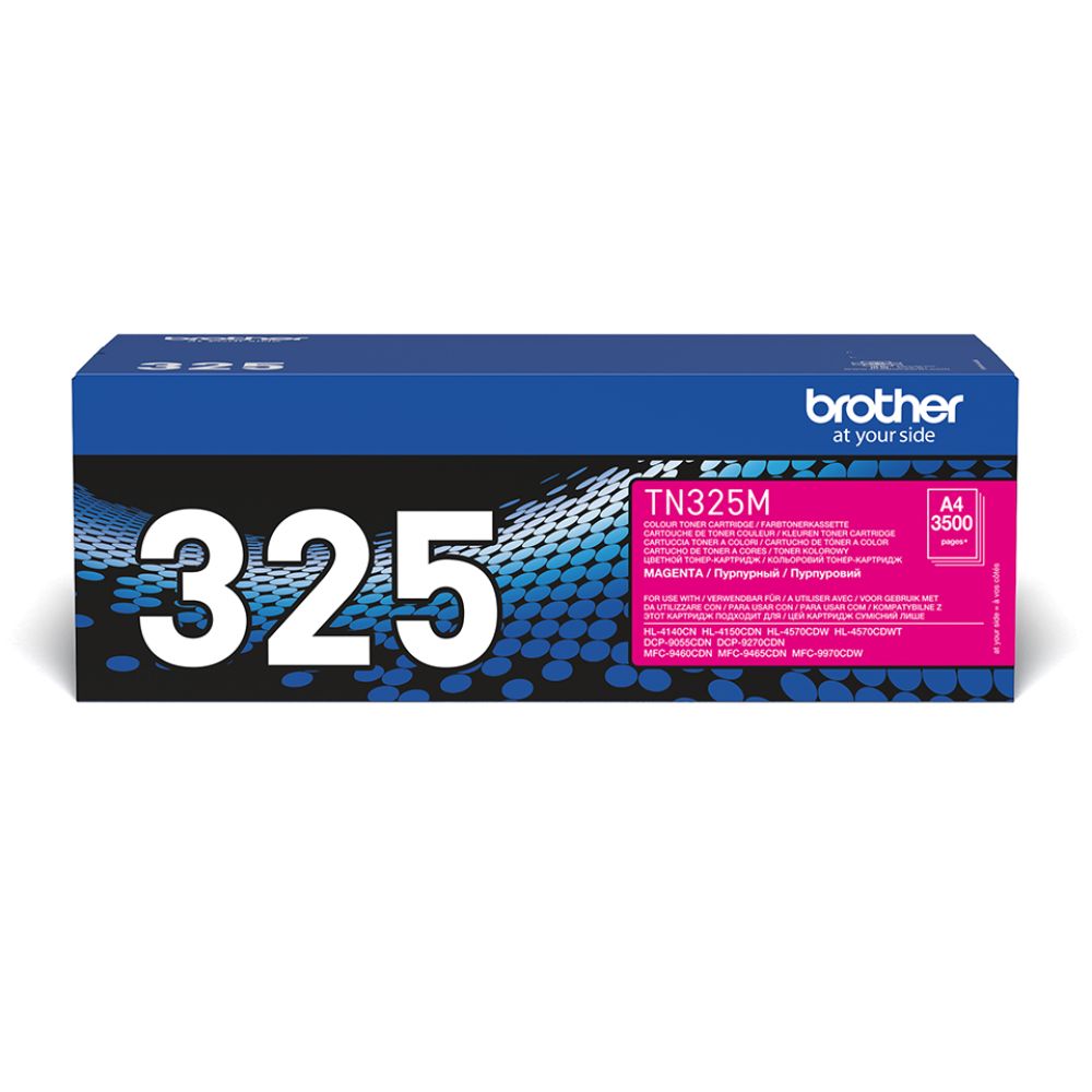 Brother TN-325M High Capacity Magenta Toner Cartridge