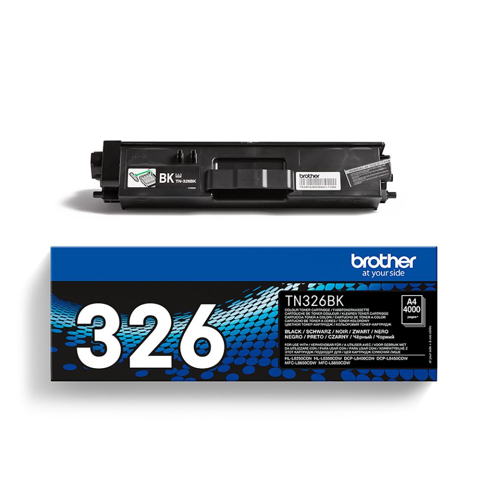 Brother TN-326BK High Capacity Black Toner Cartridge