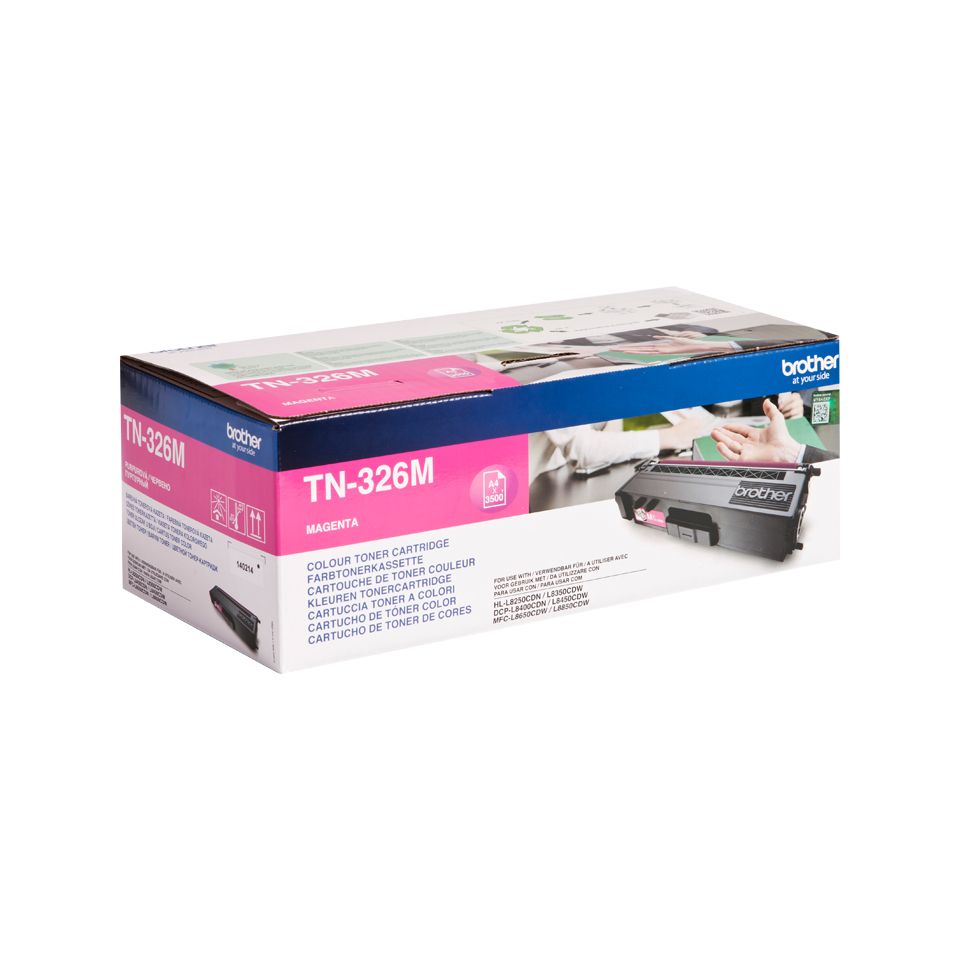 Brother TN-326M High Capacity Magenta Toner Cartridge