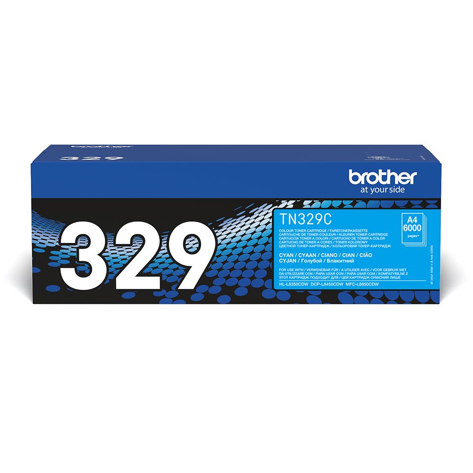 Brother TN-329C Extra High Capacity Cyan Toner Cartridge