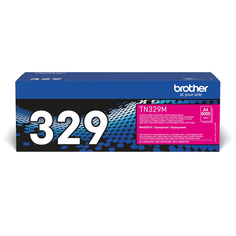 Brother TN-329M Extra High Capacity Magenta Toner Cartridge