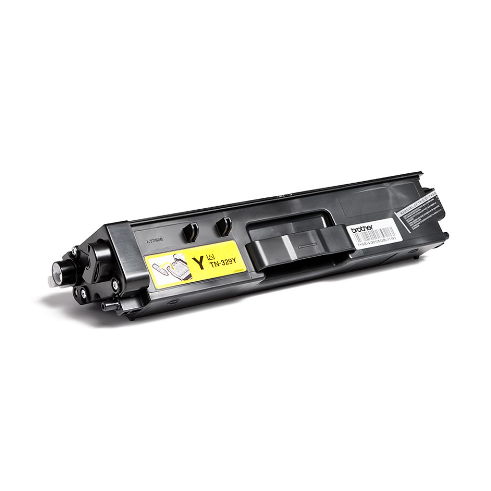 Brother TN-329Y Extra High Capacity Yellow Toner Cartridge