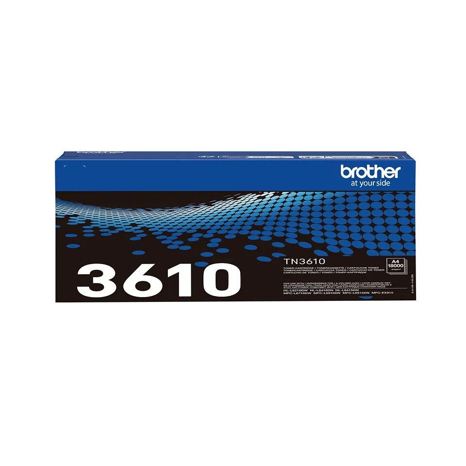 Brother TN-3610 Extra High Capacity Black Toner Cartridge