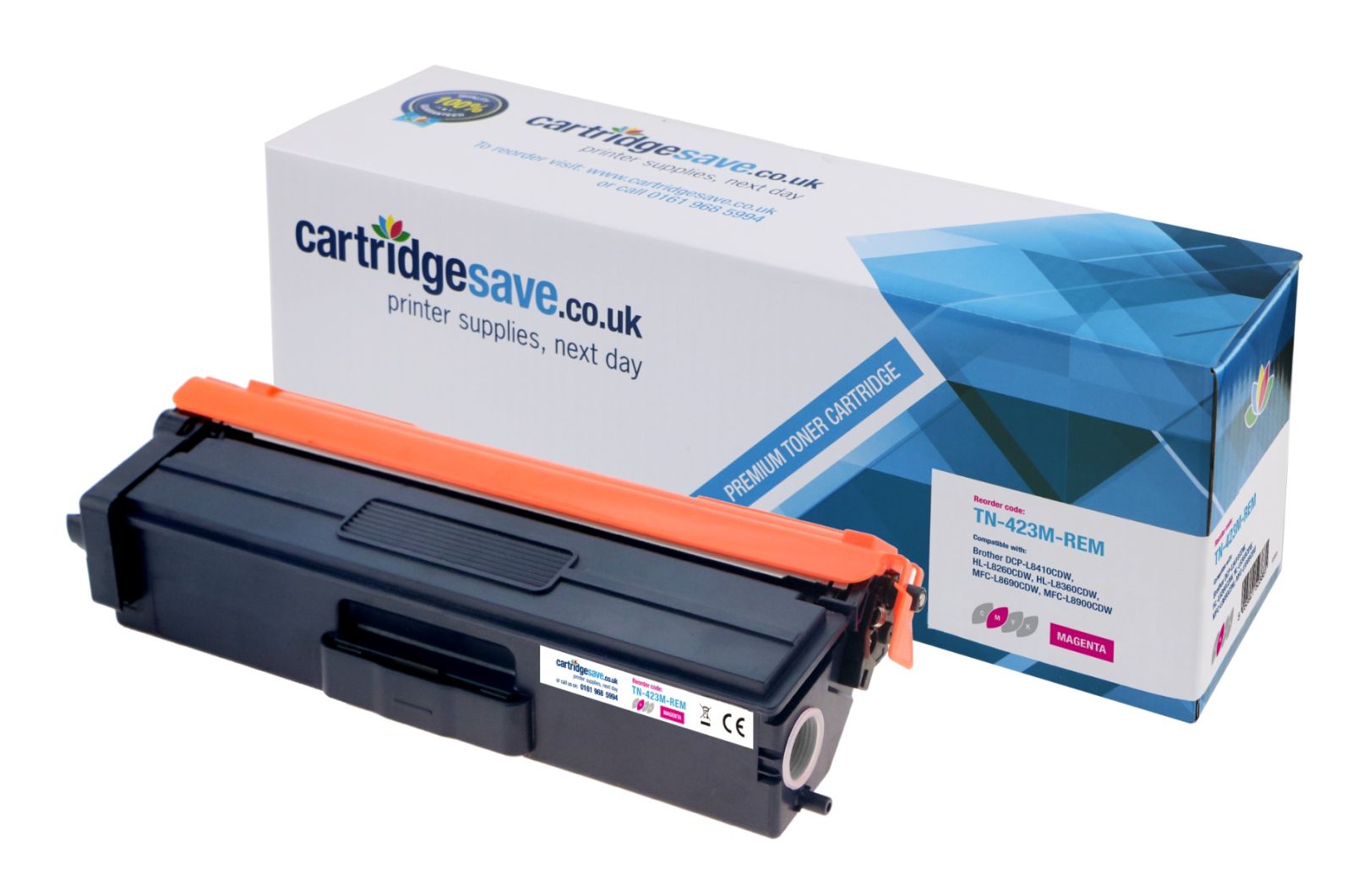 Compatible Brother TN-423M Magenta High Capacity Toner Cartridge