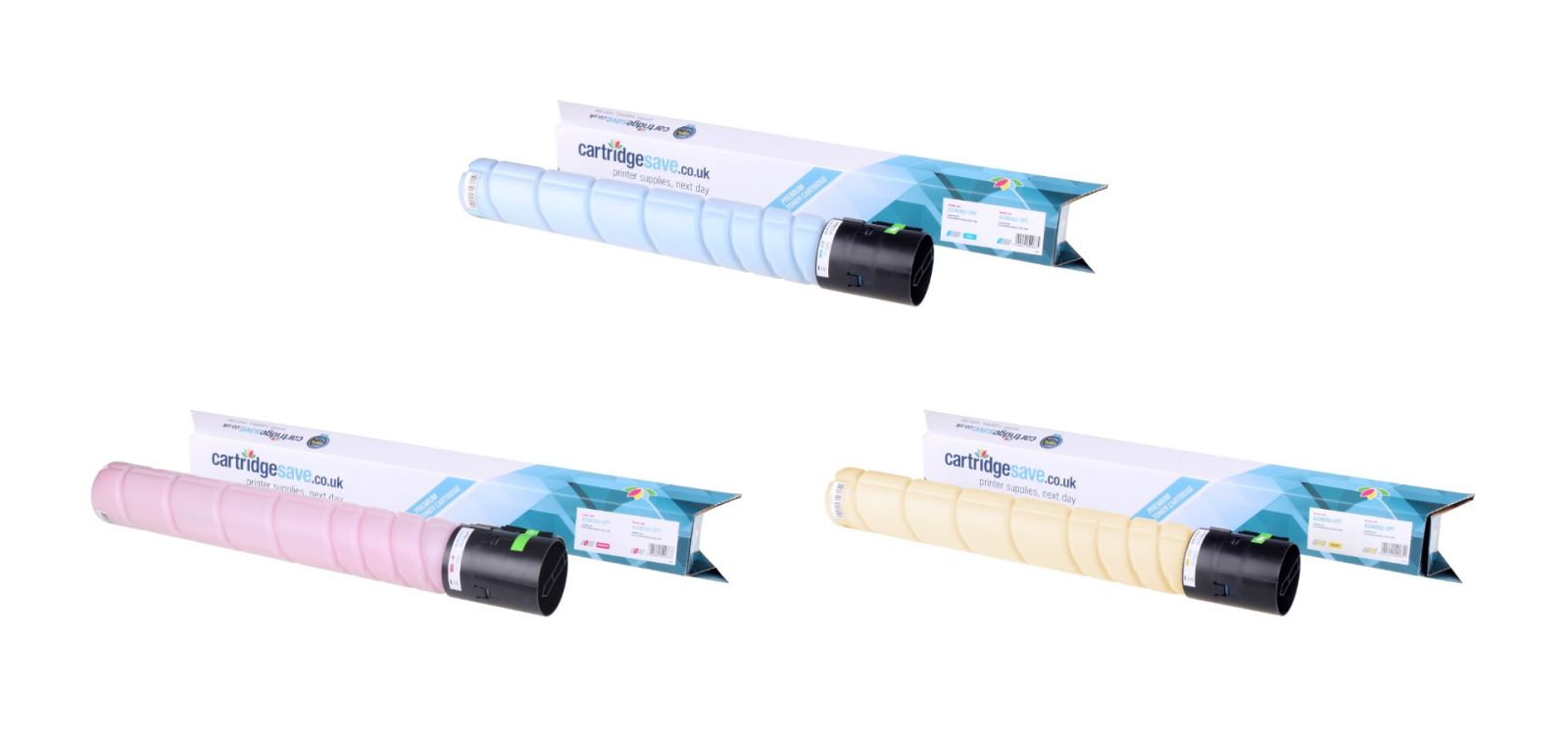 Compatible Konica Minolta TN512 3 Colour Toner Cartridge Multipack