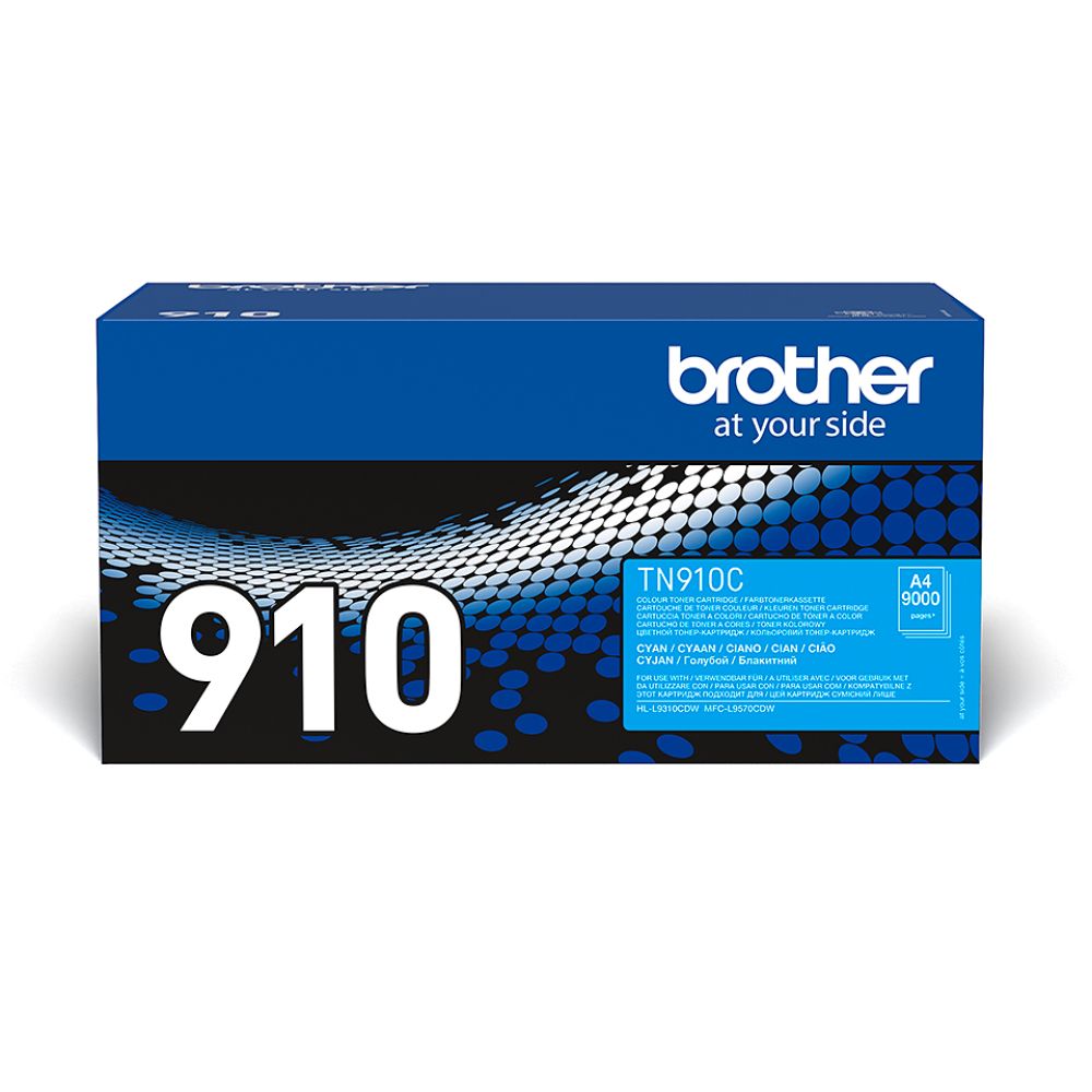 Brother TN-910C High Capacity Cyan Toner Cartridge