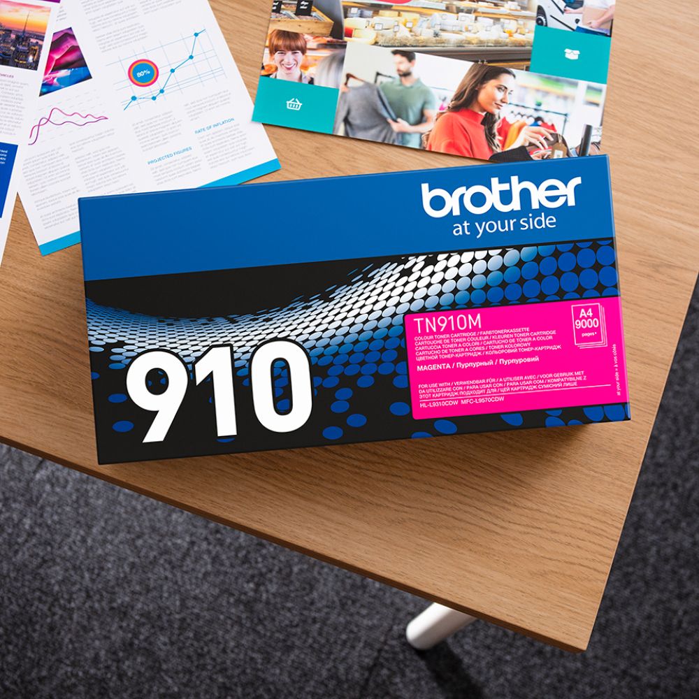 Brother TN-910M Extra High Capacity Magenta Toner Cartridge