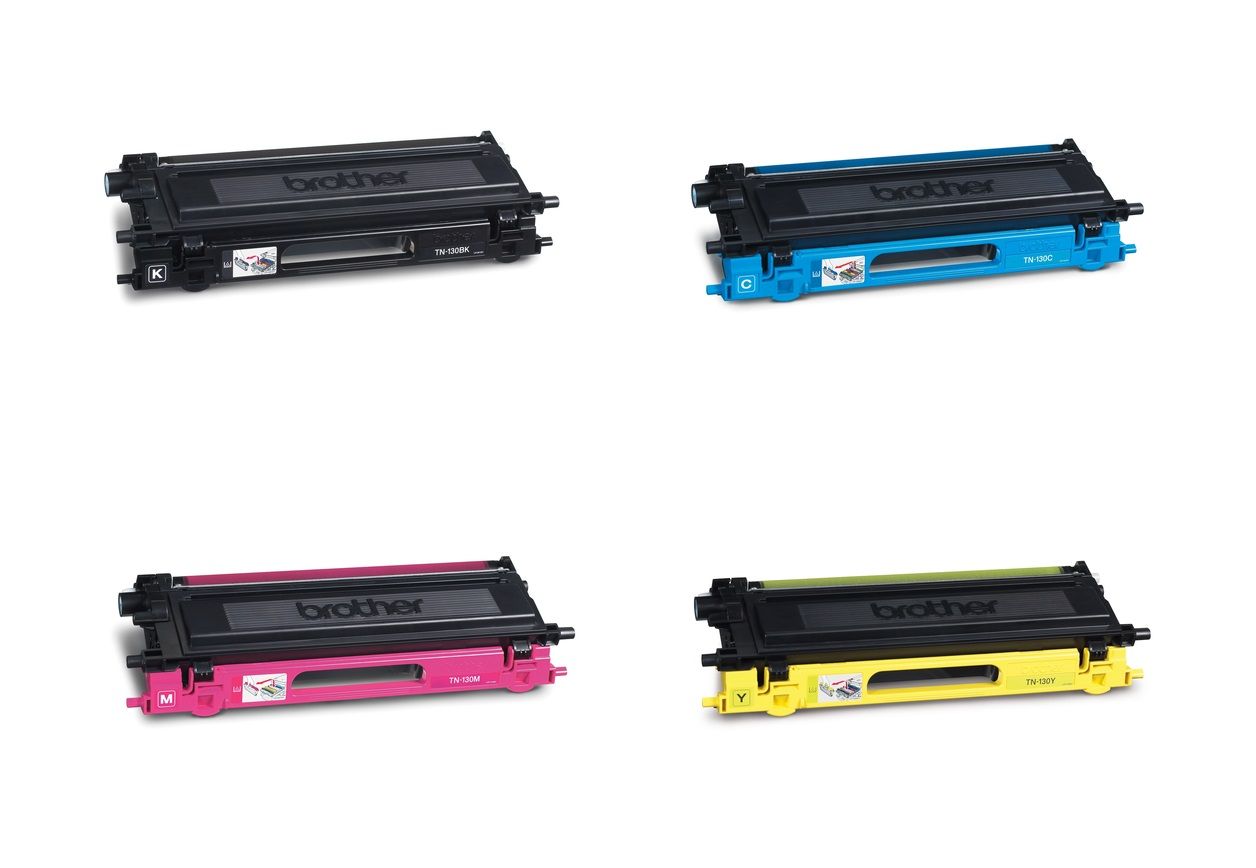 Brother TN-130 4 Colour Toner Cartridge Multipack