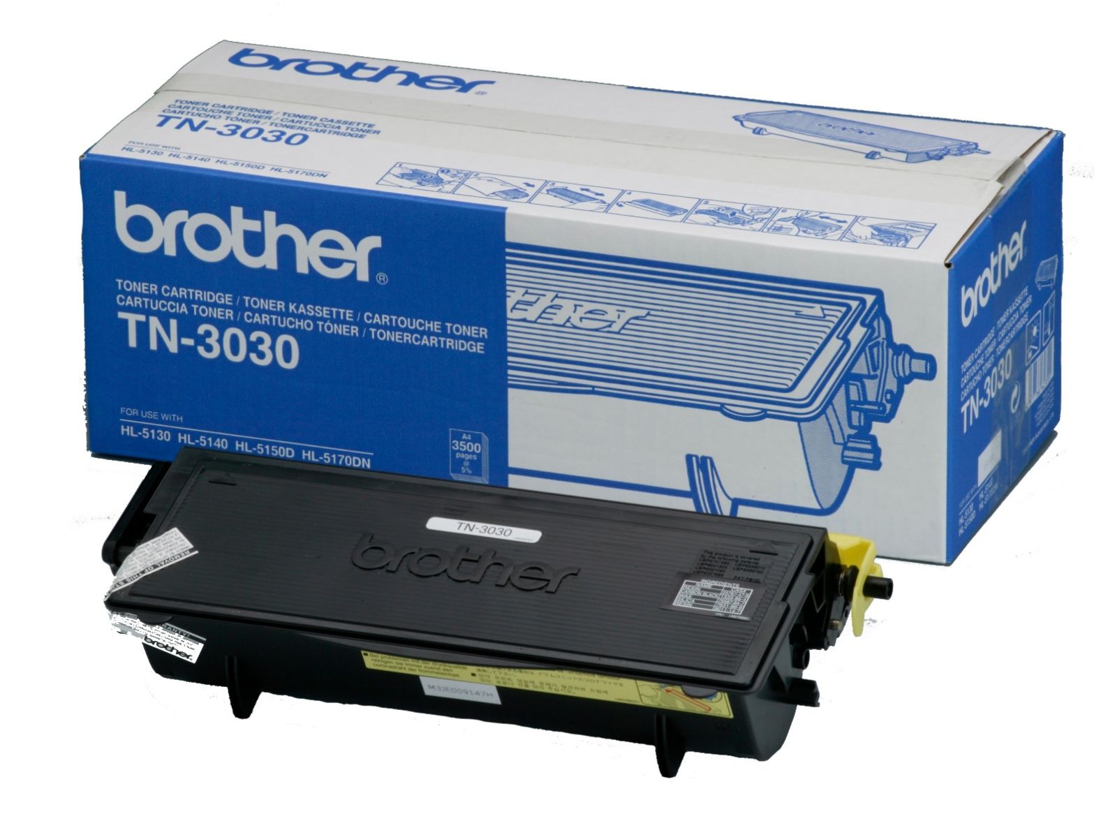 Brother TN-3030 Black Toner Cartridge