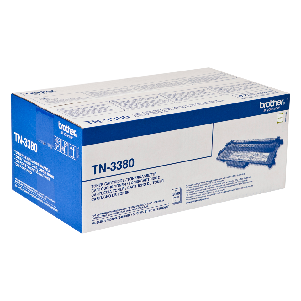 Brother TN-3380 High Capacity Black Toner Cartridge