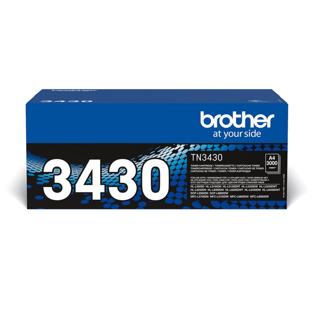 Brother TN-3430 Black Toner Cartridge