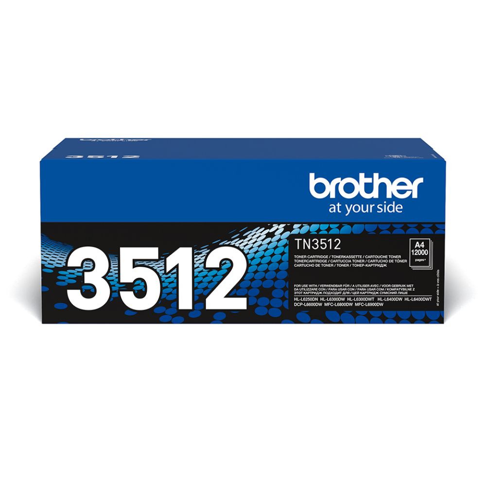 Brother TN-3512 Super High Capacity Black Toner Cartridge