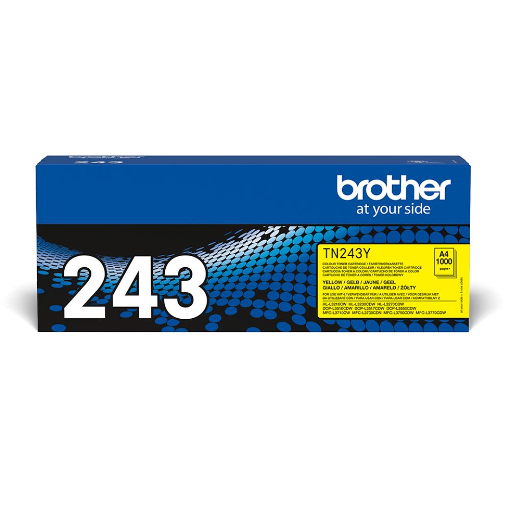 Brother TN-243Y Yellow Toner Cartridge