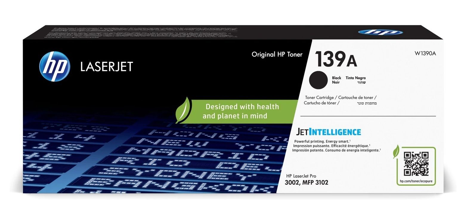 HP 139A Black Toner Cartridge - (W1390A)