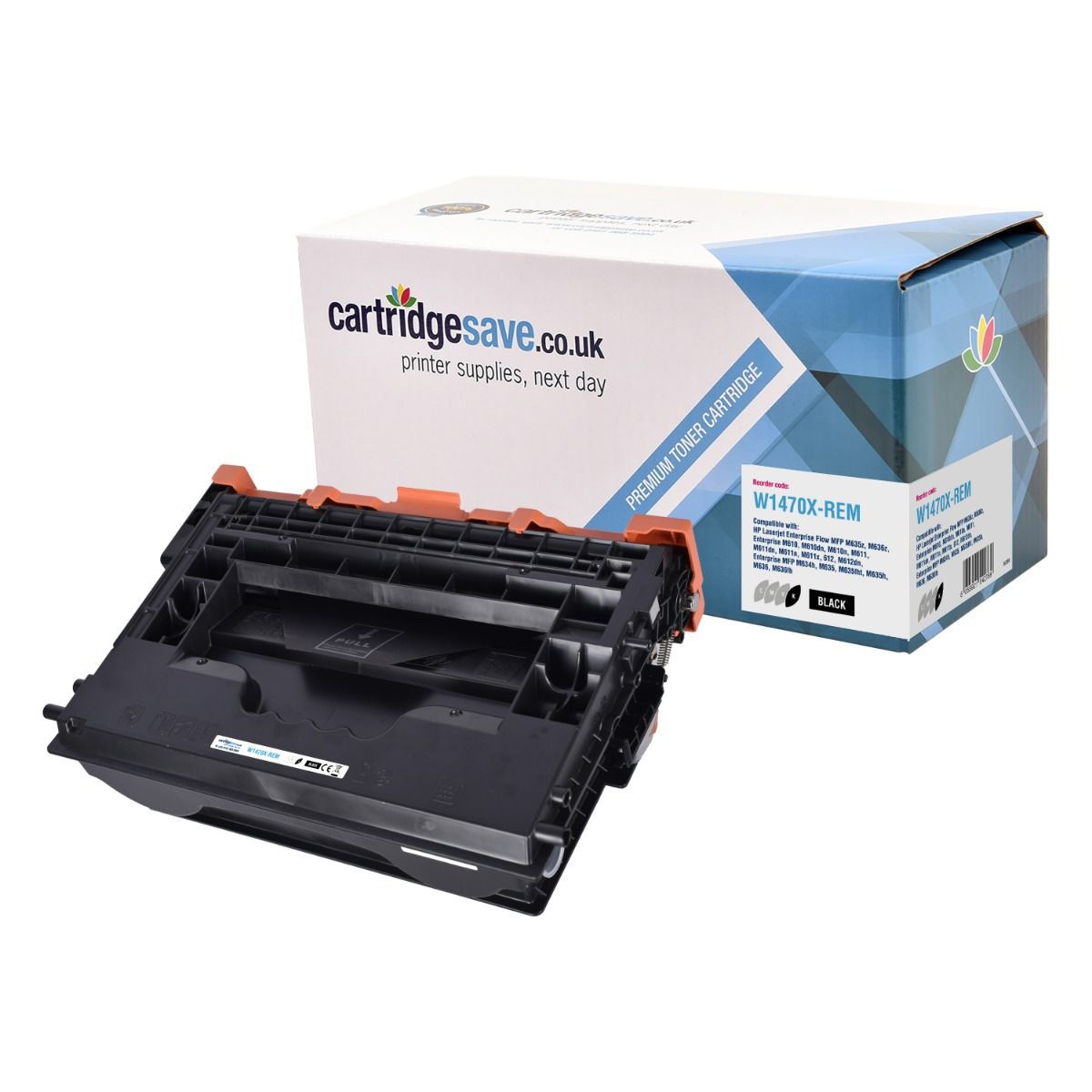 Compatible HP 147X Black Toner Cartridge - (W1470X)