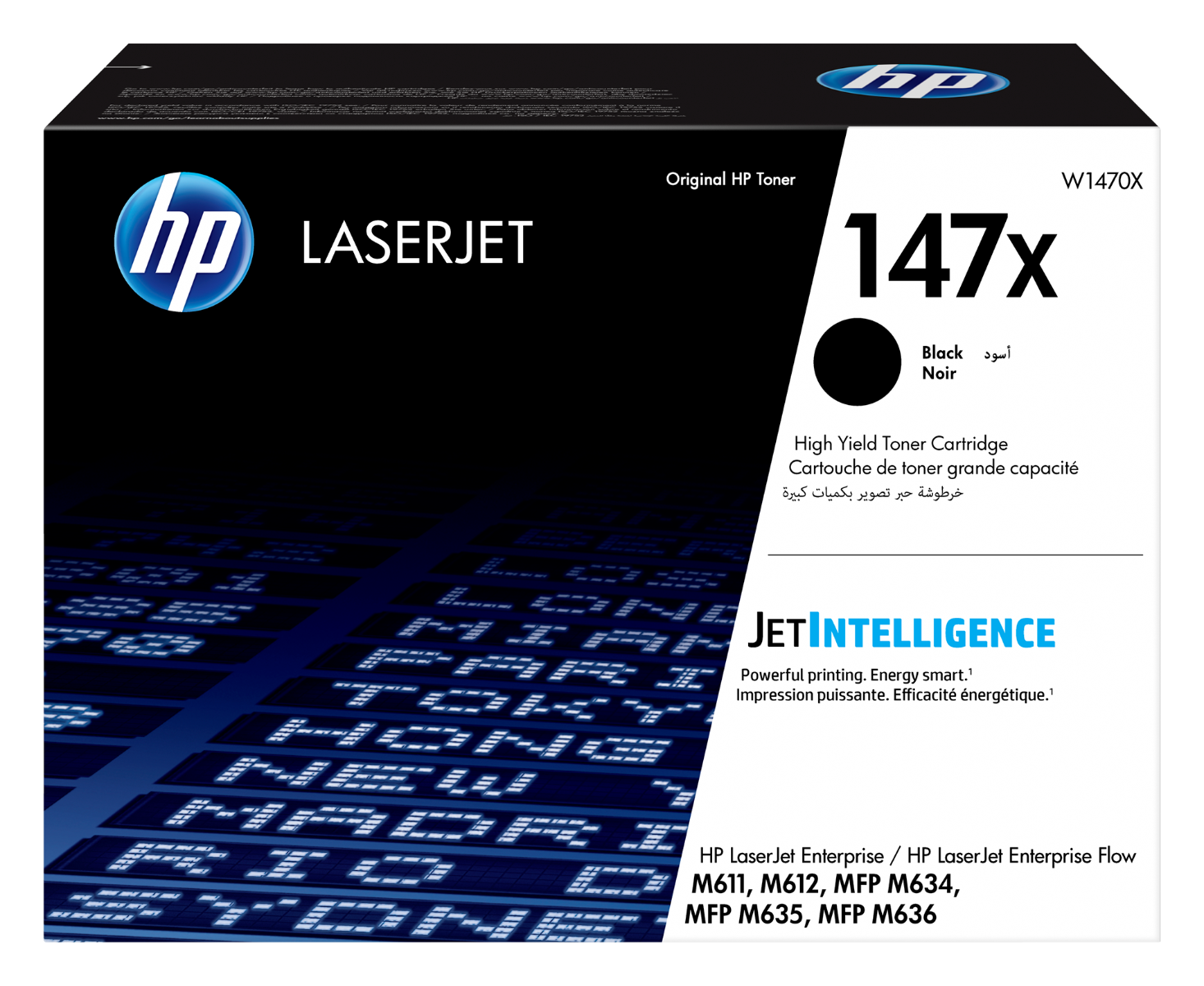 HP 147X High Capacity Black Toner Cartridge - (W1470X)