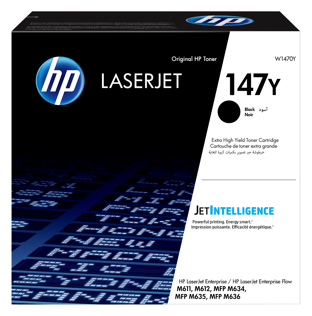 HP 147Y Extra High Capacity Black Toner Cartridge - (W1470Y)