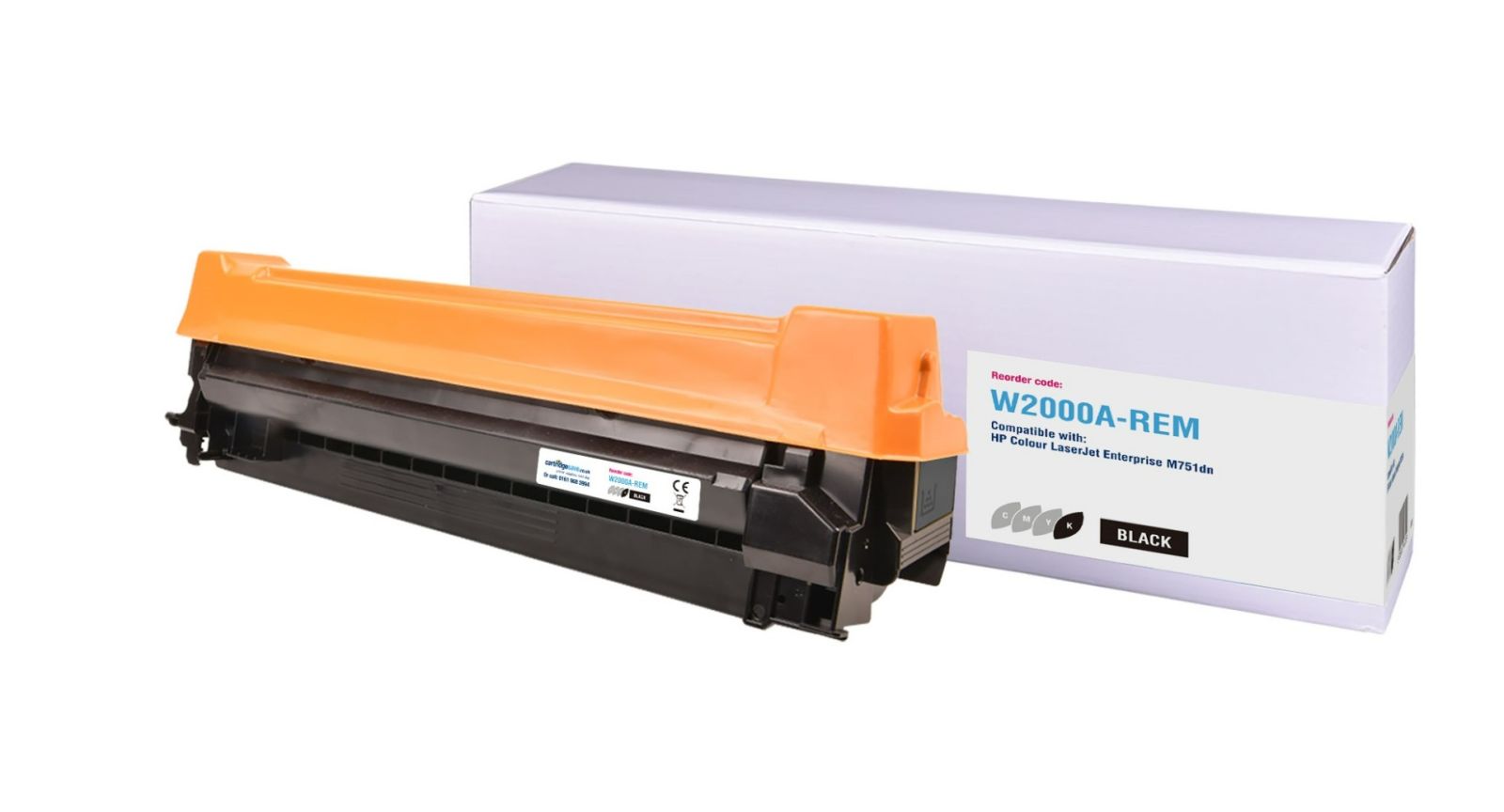 Compatible HP 658A Black Toner Cartridge (W2000A)