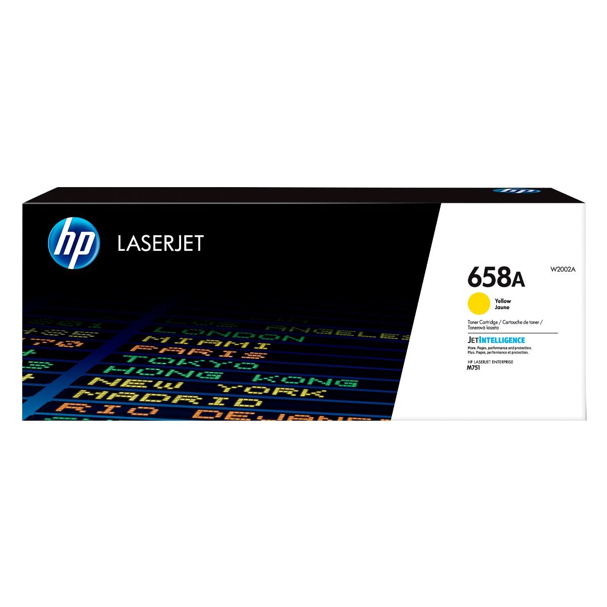 HP 658A Yellow Toner Cartridge - (W2002A)