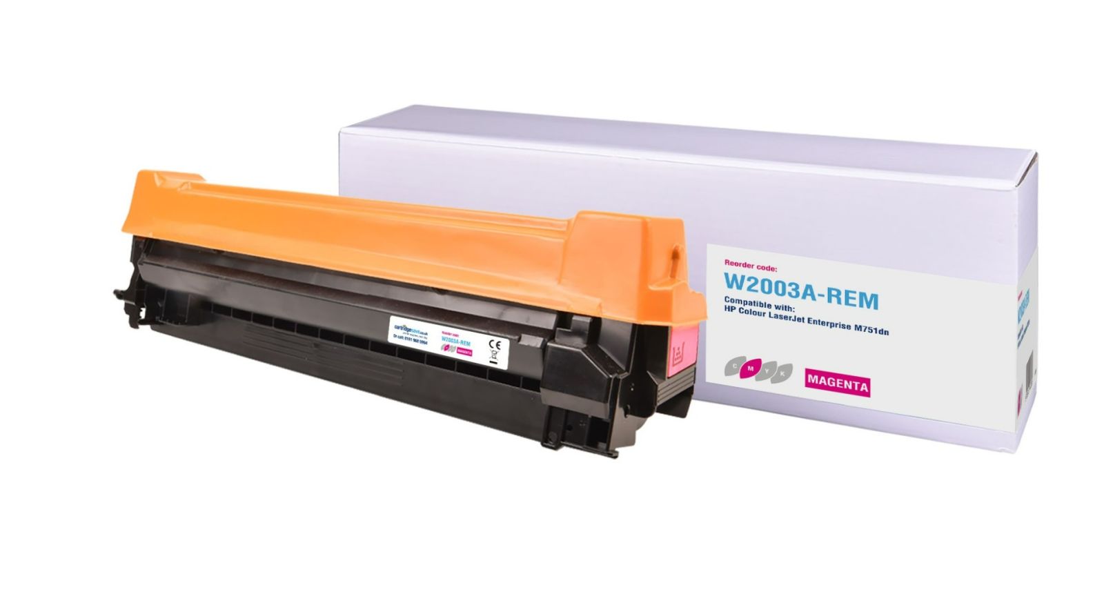 Compatible HP 658A Magenta Toner Cartridge (W2003A)