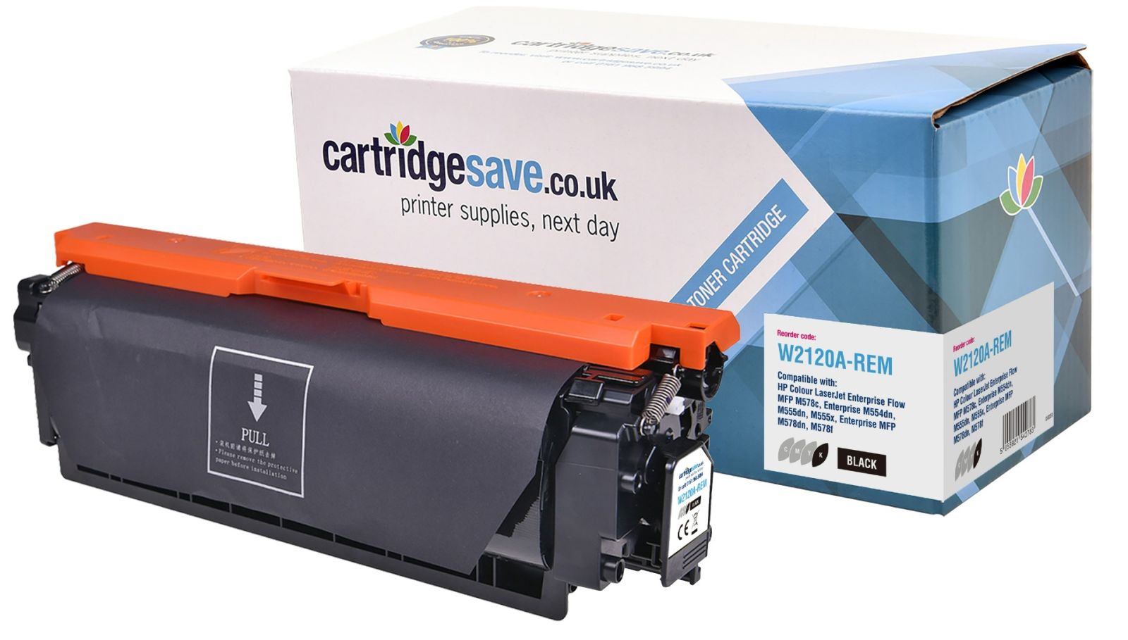 Compatible HP 212A Black Toner Cartridge - (W2120A)