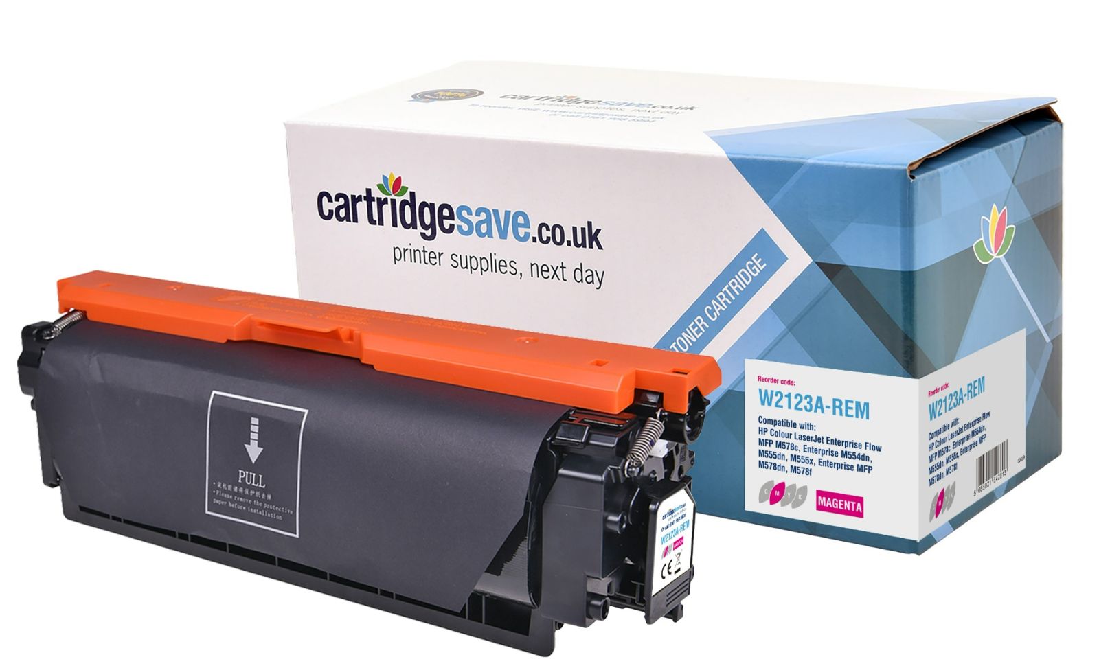 Compatible HP 212A Magenta Toner Cartridge - (W2123A)