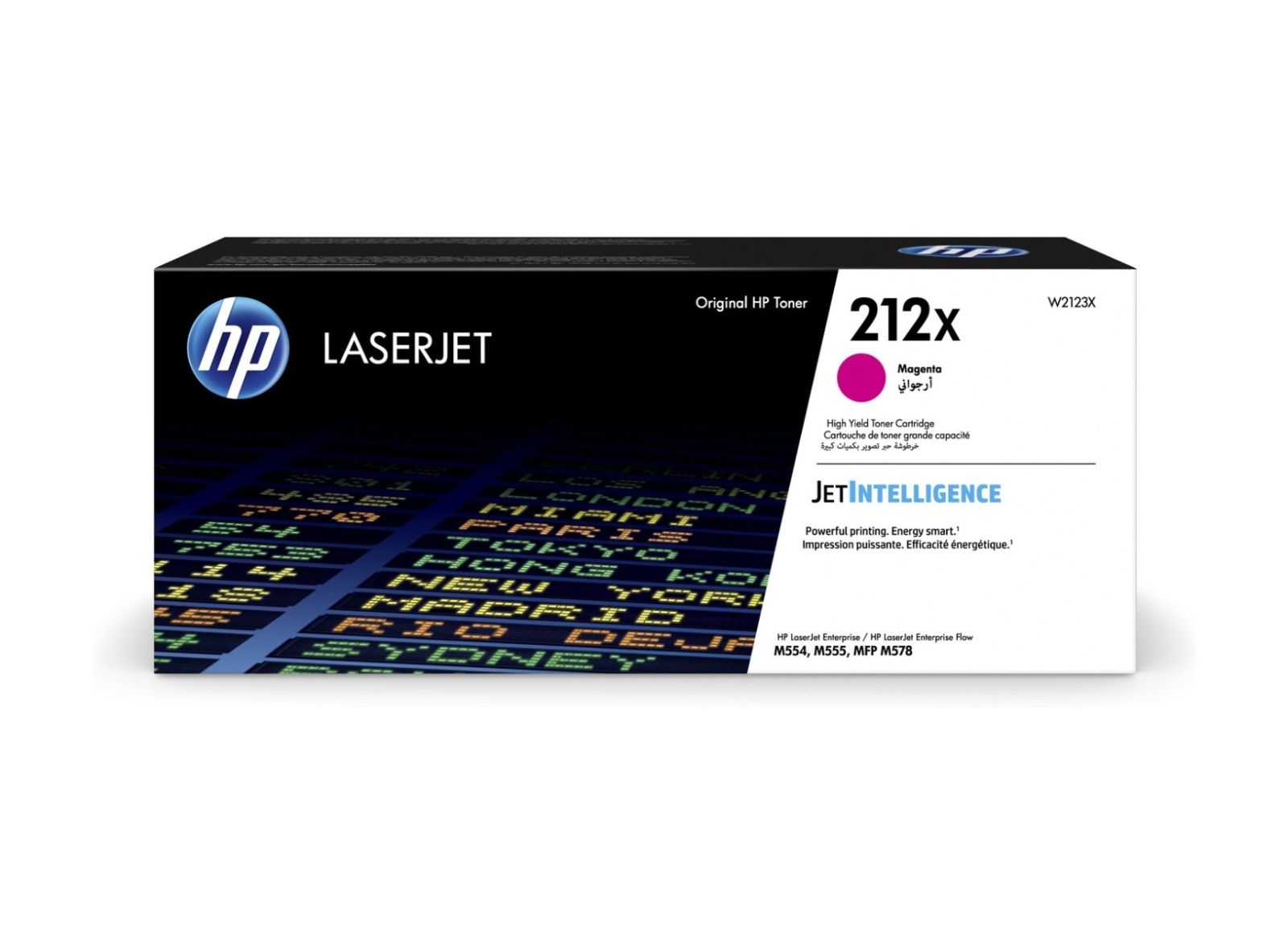 HP 212X High Capacity Magenta Toner Cartridge - (W2123X)