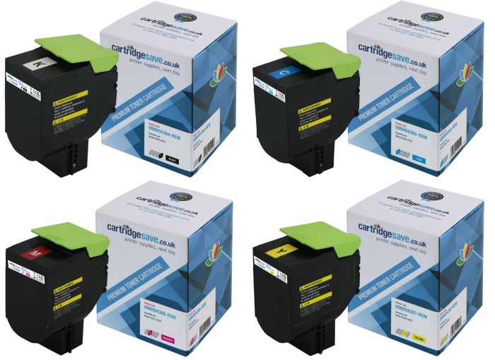 Compatible Xerox 006R0436 4 Colour Toner Cartridge Multipack