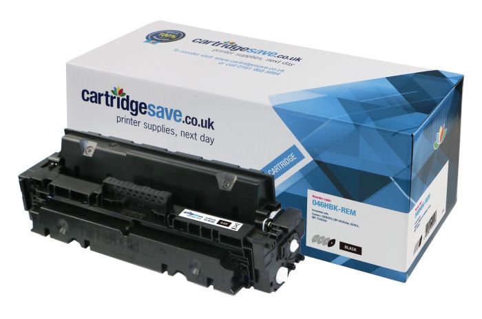 Compatible Canon 046H-BK High Capacity Black Toner Cartridge (1254C002)