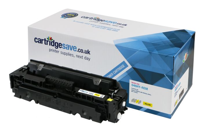 Compatible Canon 046H-Y High Capacity Yellow Toner Cartridge (1251C002)