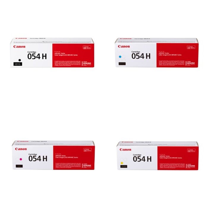 Canon 054H 4 Colour Toner Cartridge Multipack