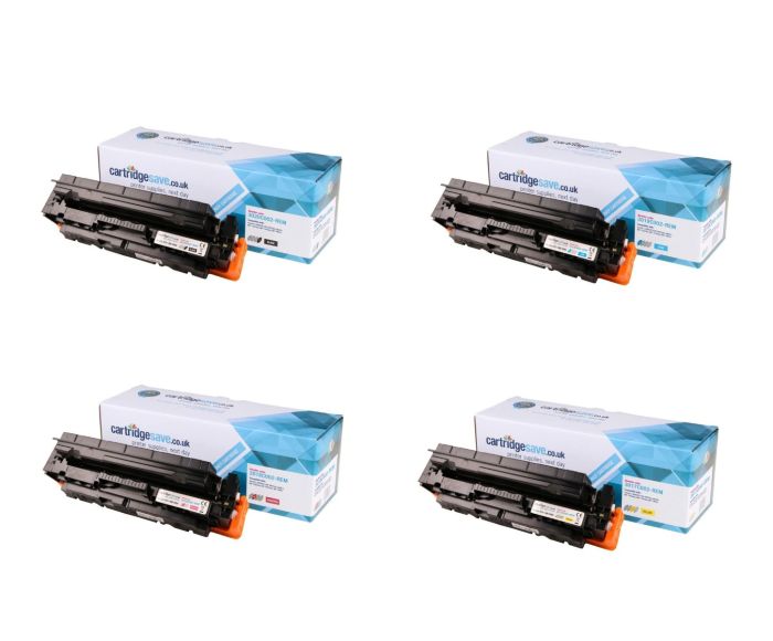 Compatible Canon 055H High Capacity 4 Colour Toner Cartridge Multipack