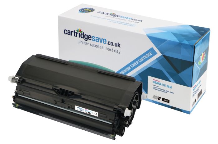 Compatible Lexmark E260A11E Black Toner Cartridge