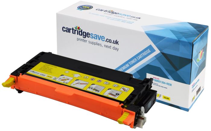 Compatible Xerox 106R01394 High Capacity Yellow Toner Cartridge