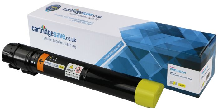 Compatible Xerox 106R01438 High Capacity Yellow Toner Cartridge