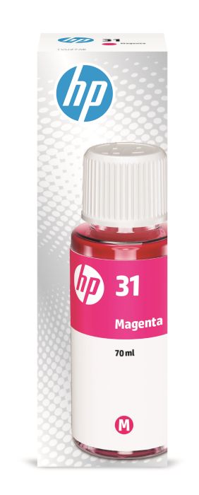 HP 31 Magenta Ink Bottle - (1VU27AE)