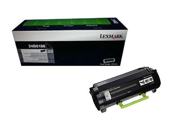 Lexmark 24B6186 Black Toner Cartridge