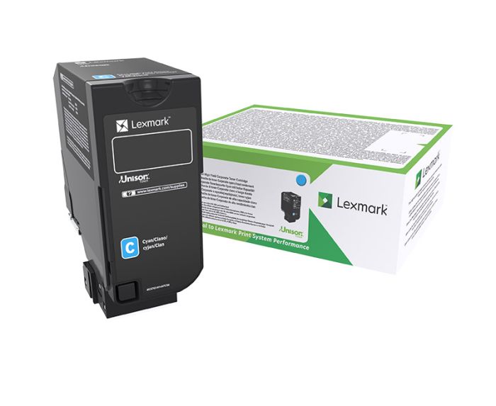 Lexmark 24B6516 Cyan Toner Cartridge