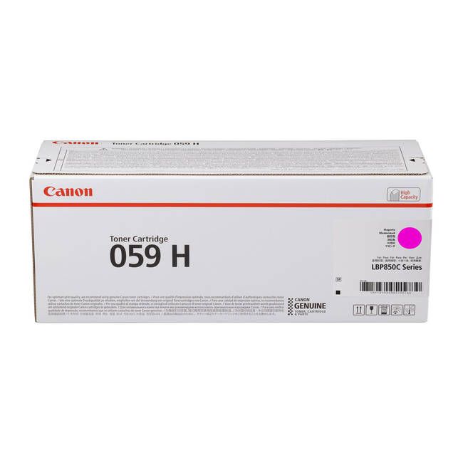 Canon 059H Magenta Toner Cartridge - (3625C001)