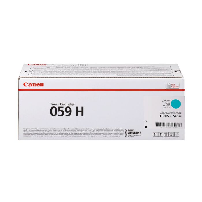 Canon 059H Cyan Toner Cartridge - (3626C001)