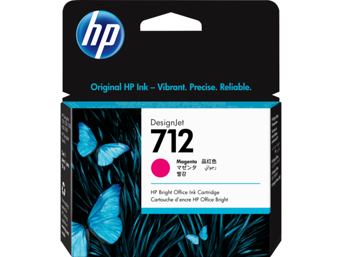 HP 712 Magenta Ink Cartridge - (3ED68A)