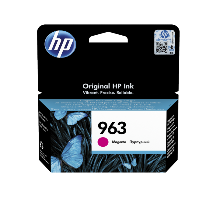 HP 963 Magenta Ink Cartridge (3JA24AE)