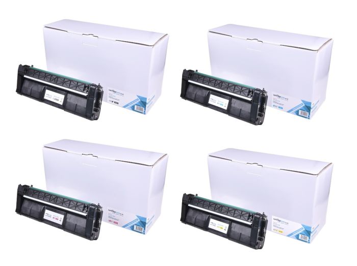 Compatible Ricoh 40754 4 Colour Toner Cartridge Multipack