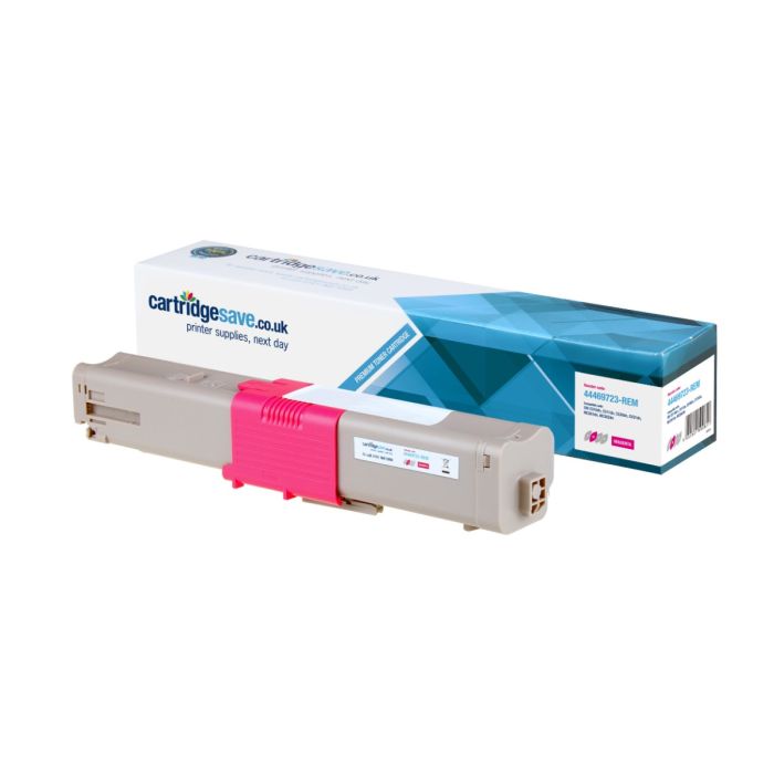 Compatible Oki 44469723 High Capacity Magenta Toner Cartridge